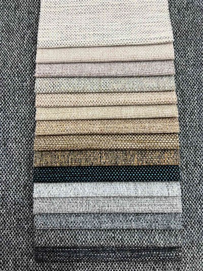 Linen Look Material Fabrik Tenunan