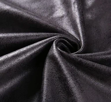 Meledingkan mengait fabrik palsu kulit Suede